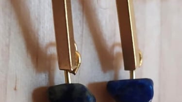 Bijoux Les Couleurs de Lo Lapis lazuli