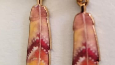 Bijoux Les Couleurs de Lo Collection plumes