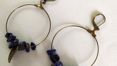 Bijoux Les Couleurs de Lo Lapis lazuli