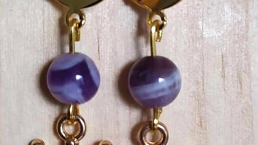 Bijoux Les Couleurs de Lo Améthyste