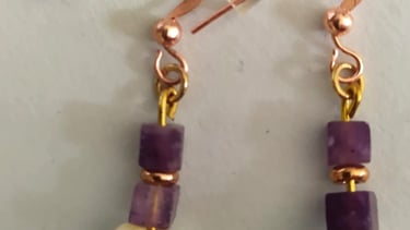 Bijoux Les Couleurs de Lo Améthyste