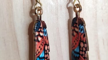 Bijoux Les Couleurs de Lo Collection plumes