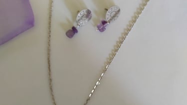 Bijoux Les Couleurs de Lo Améthyste