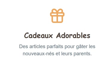 Cadeaux Adorables