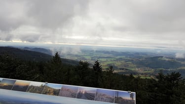 Ausblick Waldwipfelweg Bayerischer Wald