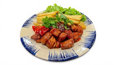 Bò lúc lắc ngon tại Ốc Dì Toàn - Top 1 quán ốc ngon quận Gò Vấp