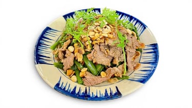 Gỏi bò rau muống ngon tại Ốc Dì Toàn - Top 1 quán ốc ngon quận Gò Vấp