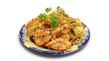 Tôm cháy tỏi ngon tại Ốc Dì Toàn - Top 1 quán ốc ngon quận Gò Vấp