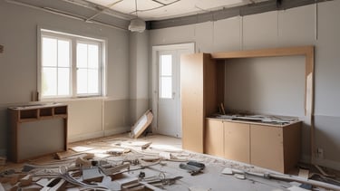 low angle view photography of a gray building