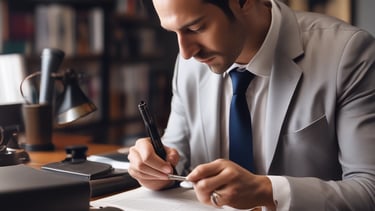 A guard dressed in a formal uniform stands at attention in a sentry box outside a grand historic building with stone walls and large windows. An archway to the right shows part of a courtyard with parked cars and a couple of people walking in the background.