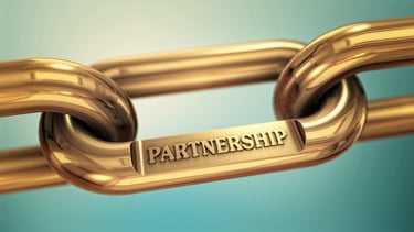 Partnership - Brass RIngs Intertwined