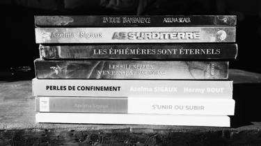 tranches livres azelma sigaux noir et blanc