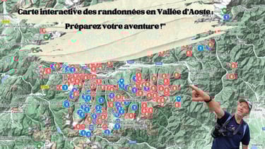 carte interactive des randonnées