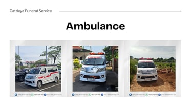 Banner Ambulance Cattleya Funeral Service