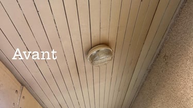 lame à changer avec du pvc