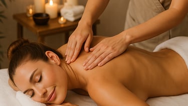 Body wrap therapy at Luxe Spa Dum Dum