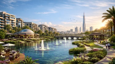 مشروع متكامل في العاصمة الإدارية الجديدة يضم وحدات سكنية وتجارية وإدارية وفندقية بتصميم عصري وموقع ا