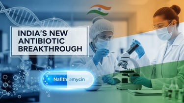 CSIR-IMTECH की नई एंटीबायोटिक नेफिथ्रोमायसिन, भारत की वैज्ञानिक उपलब्धि
