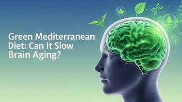 ग्रीन मेडिटेरेनियन डायट से दिमाग़ की उम्र धीमी करने पर वैज्ञानिक अध्ययन की झलक