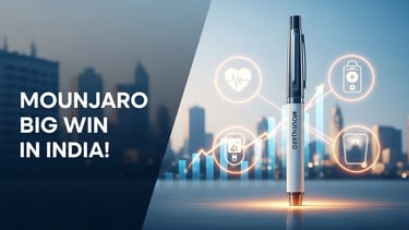 Mounjaro diabetes injection symbolizing its massive success in India