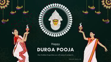 durga puja, hello odia, odisha durga puja