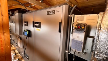 injustering av FTX aggregat Swegon Gold FX