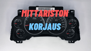 Mittariston korjaus