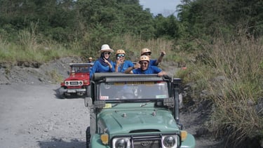 Outbound + Jeep Lava Tour Merapi: Kombinasi Seru untuk Team Building Perusahaan