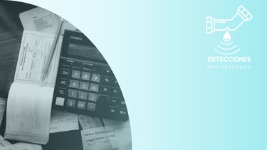 Costo factura agua con exceso de consumo por fuga de agua