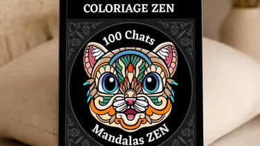 Coloriage Zen Chats Ebooks 5 euros