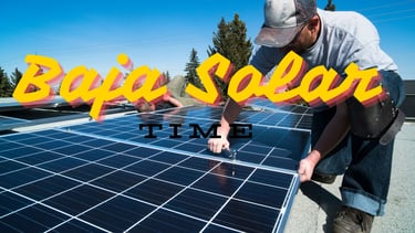Baja Solar, Solar equipment Baja California Sur, Solar installation La Paz, Solar energy Sa