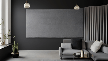 Textured Black and Grey Wall
