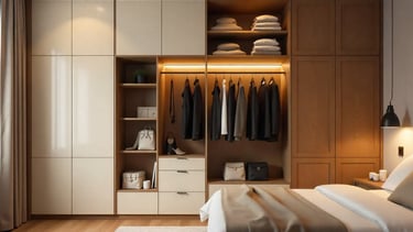 Modern wardrobe