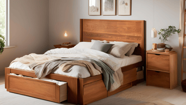 Wooden Bed Design