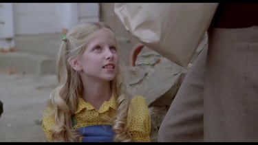 Allison Balson in the Hearse