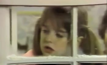 Kyle Richards in father knows best home for christmas