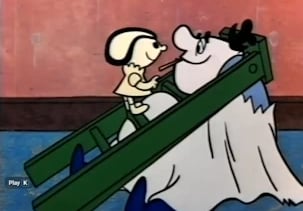 Norma Macmillan as the voice of Penelope