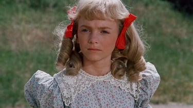 Alison Arngrim in Little House on the Prairie