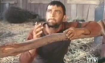 Victor French in Gunsmoke