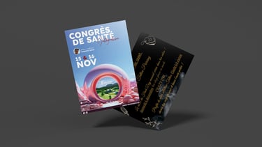 Impression d'un dépliant plié Narbonne