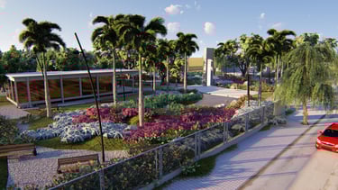 projeto de paisagismo