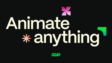 The GreenSock Animation Platform (GSAP) 