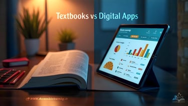 The Great Learning Debate: Traditional Textbooks vs Digital Apps in Modern