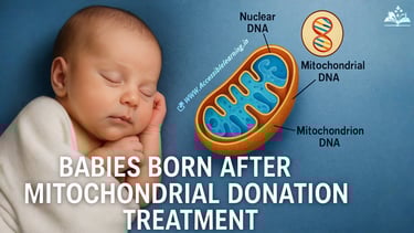 Babies Born after Mitochondrial Donation Treatment: A Scientific Breakthrough with a Human Touch