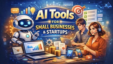 How Startups Can Use AI Tools to Save Time, Reduce Costs, and Scale Faster