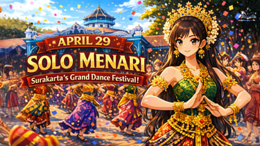 April 29 Solo Menari: Indonesia’s Grand Cultural Dance Celebration