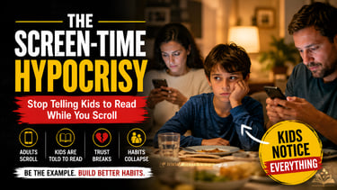 The Screen-Time Hypocrisy Explained: Why Children Resist Digital Rules