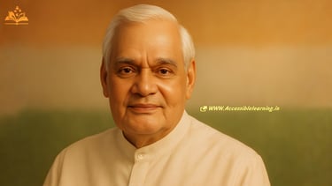 Atal Bihari Vajpayee Biography: Nuclear Tests, Peace Initiatives & Political Legacy