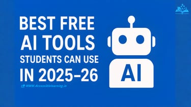 Best Free AI Tools Students Can Use in 2025–26