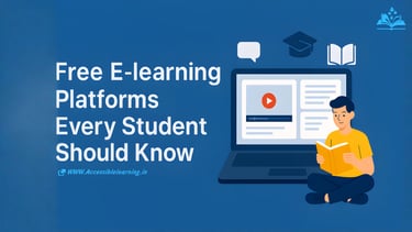 Free E-learning Platforms Every Student Should Know